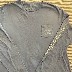 COPY - Vineyard Vines long sleeve tshirt. Light blue. Excellent condition. Xxl.